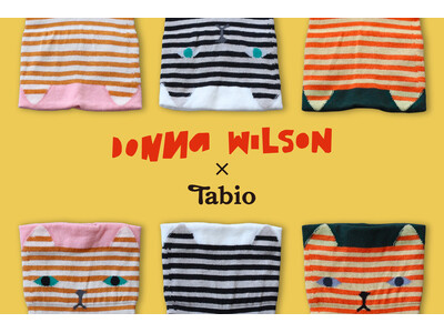 英国人アーティストのドナ・ウィルソンとTabioが初のコラボレーション！