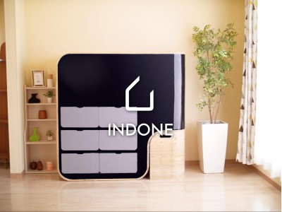ASTINA、全自動衣類折畳みタンス「INDONE(インダン)」の改良版をCEATEC2019にて発表