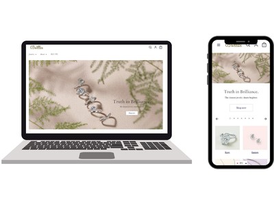 モアサナイトジュエラーBrillar　WEBサイトを全面リニューアル