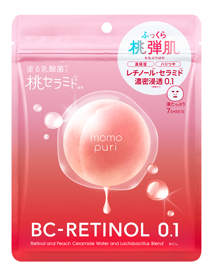 レチノール*¹、セラミド*²高含有！ふっくら“桃弾肌（ももぷりはだ）”に導く攻めのバリア美容マスクが2025年9月9日に新発売