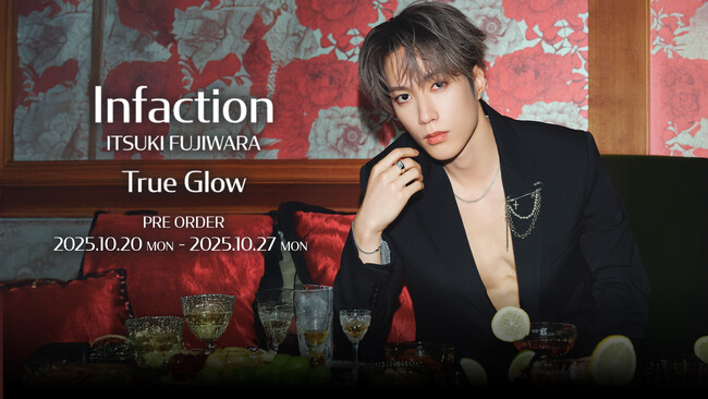 藤原樹×Infaction｜10/20誕生日に新コレクション発表。ホリデーシーズンの景色にも映える「True Glow」に加え、特別な想いが込められた猫モチーフコレクション「Cat Line」も登場。