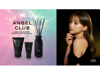 重盛さと美「ANGEL CLUB」大好評につき第2弾｜SNSでも話題を集めた人気の「BLACK」がハンド＆ボディクリームに。3つの香りから生まれたディフューザー「HEAVEN」も登場。