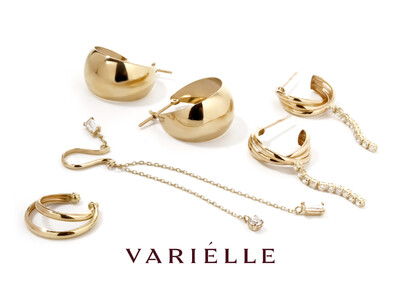VARIELLEよりK10ジュエリーが新登場　軽やかに寄り添う「Airy Gold」コレクションを展開