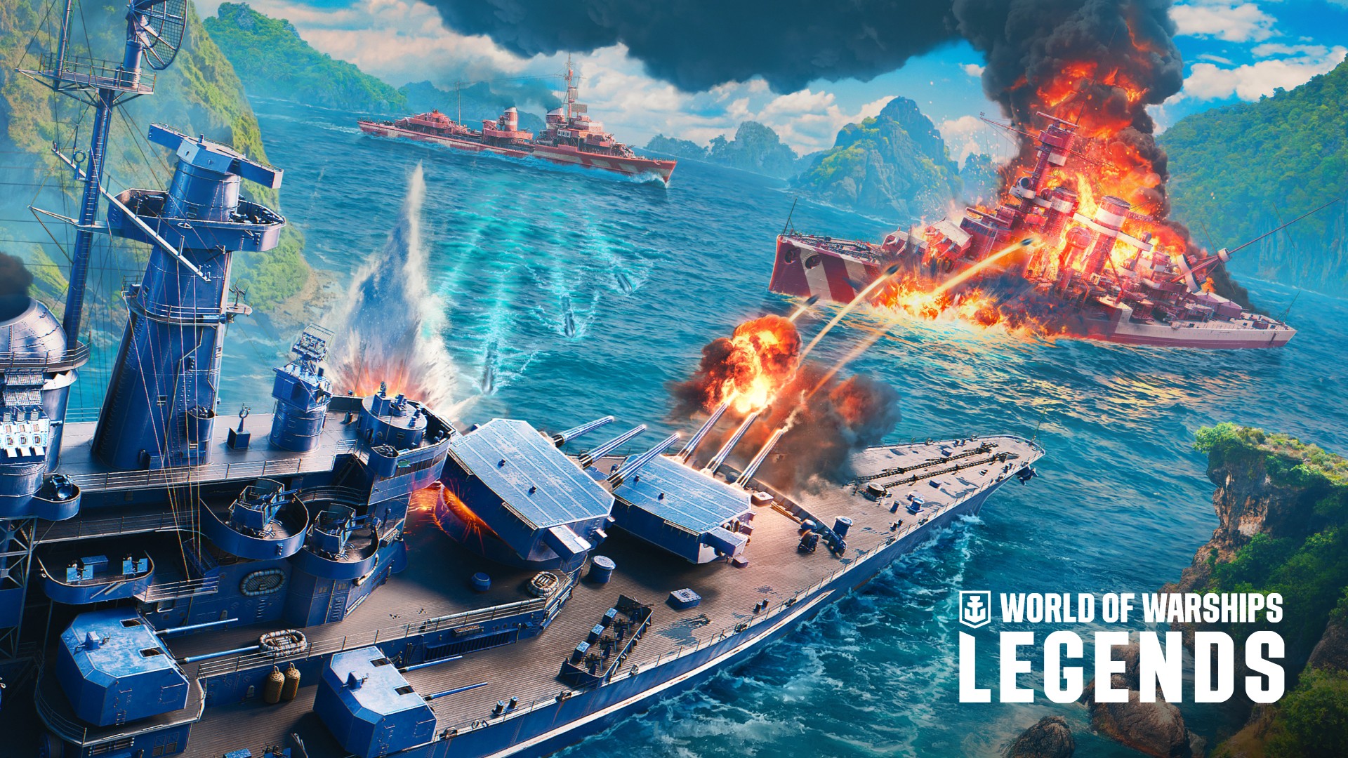 スマホ版『World of Warships: Legends』、配信開始！