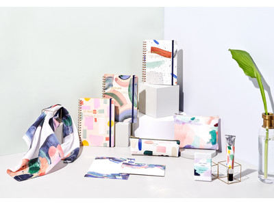 【MOGLEA × DELFONICS】アメリカの紙製品ブランドとのコラボレーション。アートを身近に感じられる文房具や雑貨をラインナップ