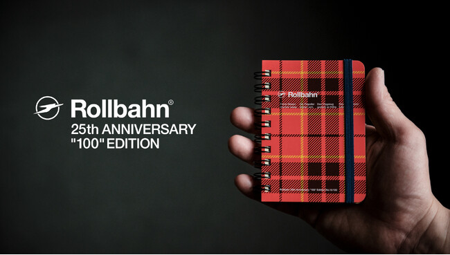 【デルフォニックス】「ロルバーン」誕生25周年、100デザインを展開する「Rollbahn 100」発売