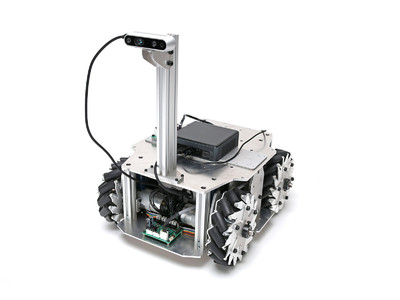 台車ロボットに3Dカメラを搭載する デプスカメラオプション 発売