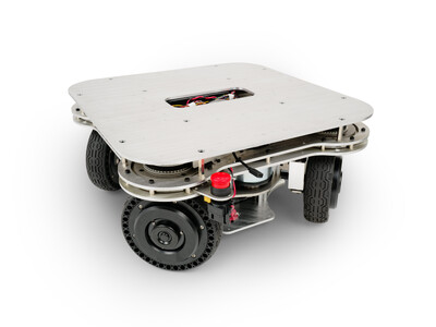 可搬重量約120kgの ROS対応 研究開発用台車ロボット4WDSローバー X120A 発売
