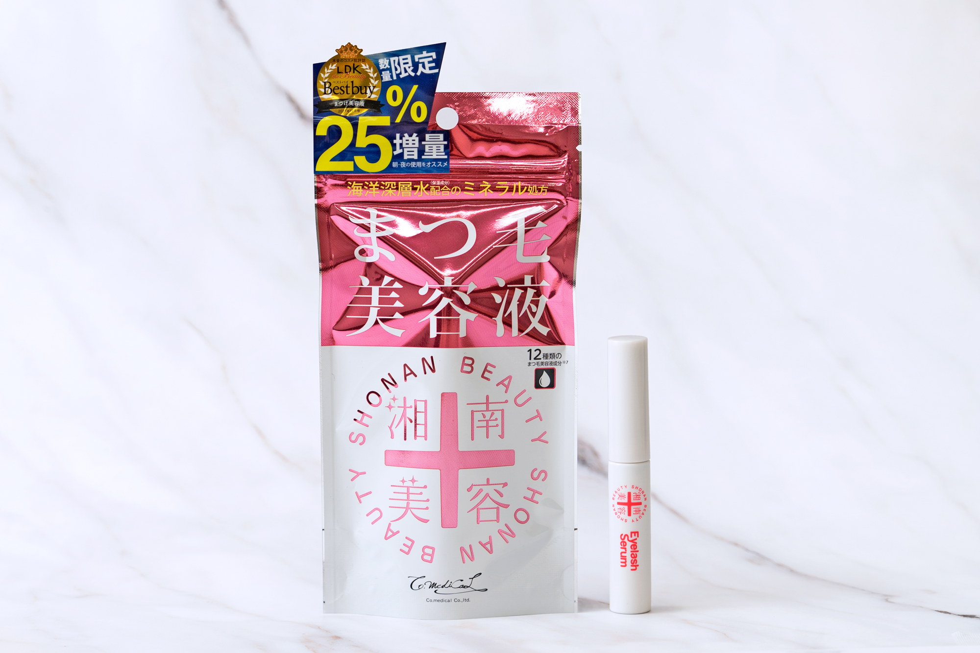 圧倒的コスパ＆ベストバイコスメ受賞から大人気「湘南美容まつ毛美容液」が25％増量・数量限定で販売