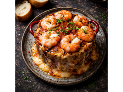 海老とチーズの圧倒的存在感　新宿「Ark Lounge」が話題の体験型パスタを期間限定販売