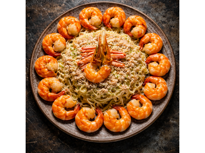 【SNS動画再生900万回超の話題グルメ！“体験型パスタ”「炎のカニボナーラボルケーノパスタ」が2026...
