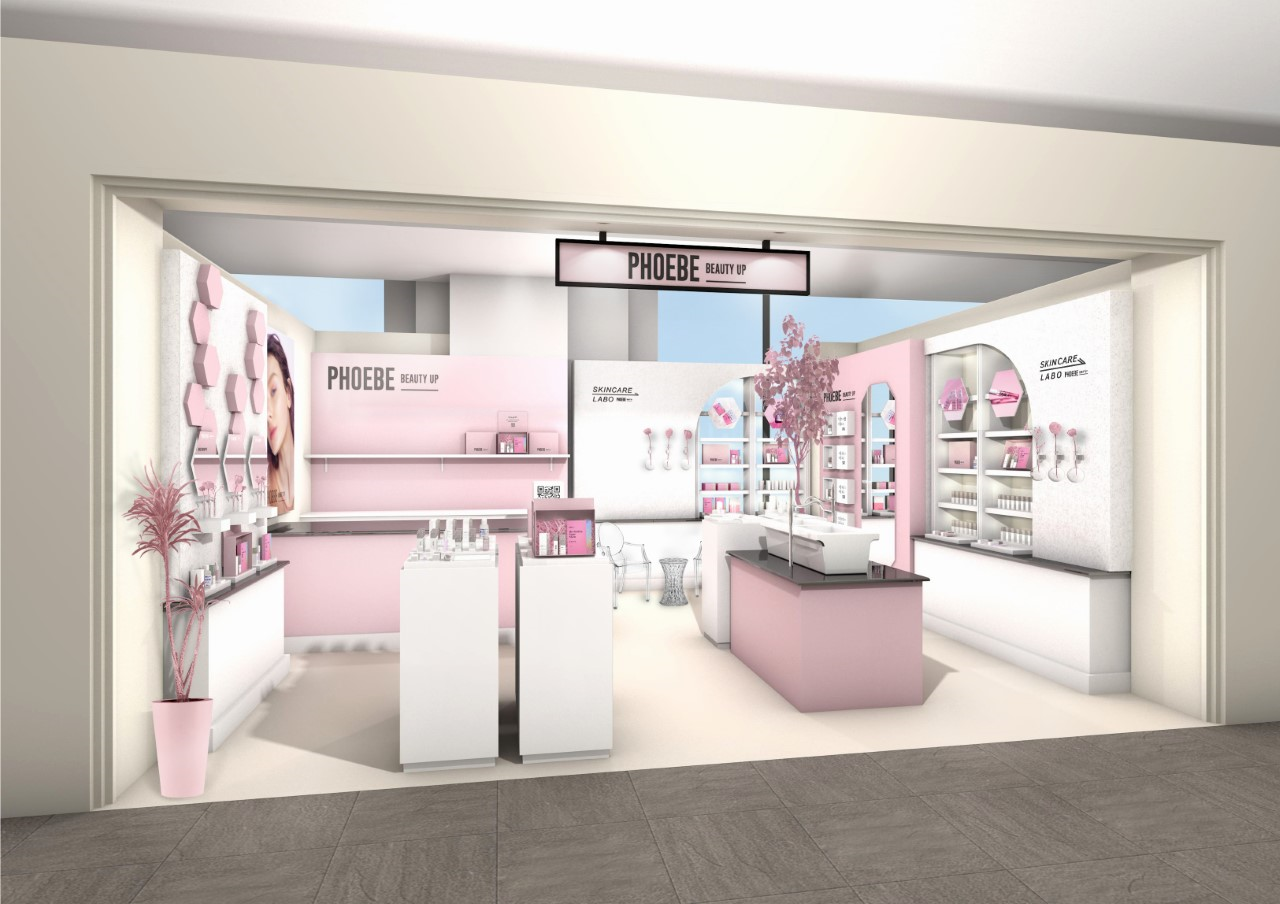 有楽町マルイに SNSで大人気の「PHOEBE BEAUTY UP」初のポップアップショップが期間限定オープン！