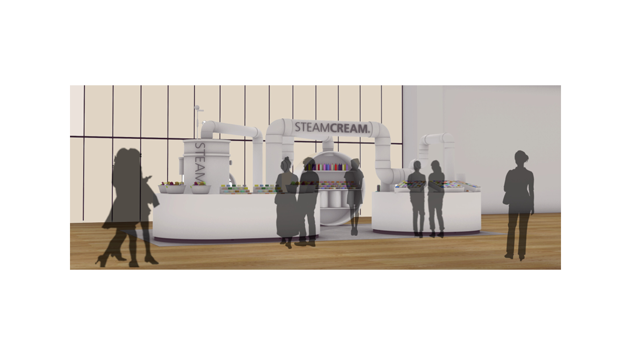 工場でハンドメイドを体験！？「STEAMCREAM FACTORY」が有楽町マルイにOPEN！
