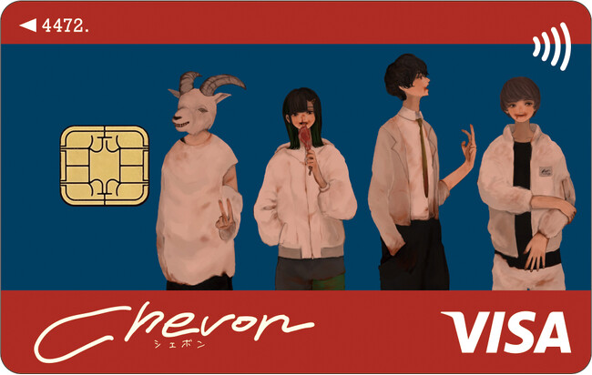 北海道発スリーピースバンド「Chevon」とコラボした「Chevon エポスカード」がデビュー！コラボレーションを記念したPOP UP SHOPも開催！