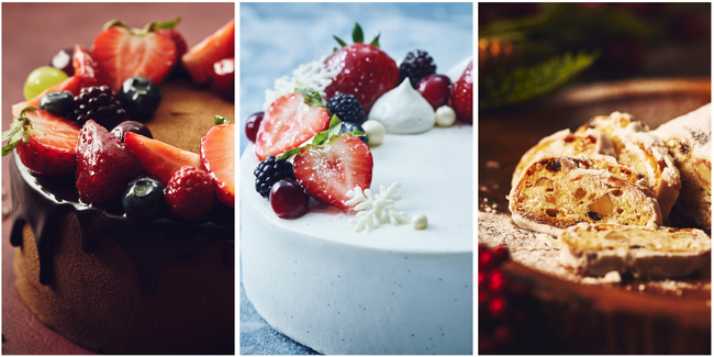 沖縄・万座のビーチリゾートから届く、南国の彩り「MANZAクリスマスケーキ コレクション 2025」予約受付開始