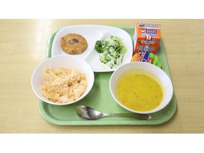 ホームタウン燕市で「アルビレックス新潟応援給食」実施！