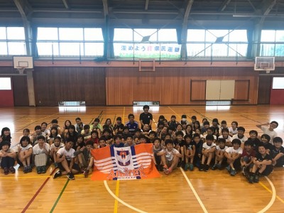 トップチーム選手がホームタウン新潟市・聖籠町の小学校を訪問!