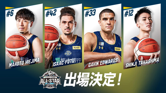 【宇都宮ブレックス】りそなグループ B.LEAGUE ALL-STAR…