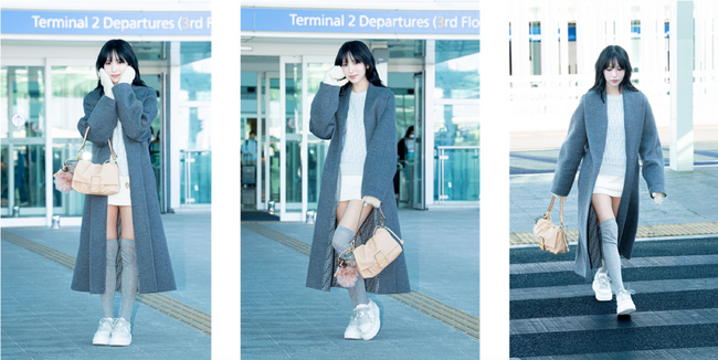 ミナがフェンディのトータルルックを纏って登場！