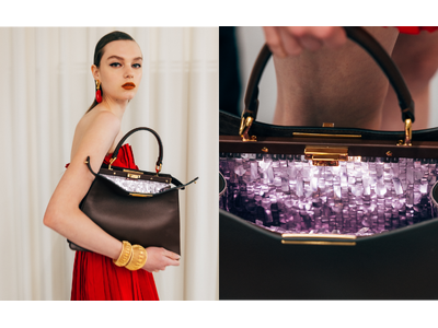 フェンディ、煌めきを放つアイコンバッグの新作「ピーカブー インナービューティー」を発売！