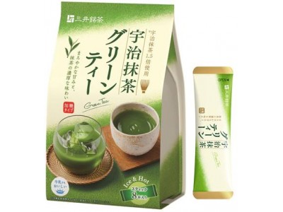 「三井銘茶　宇治抹茶グリーンティー」新発売