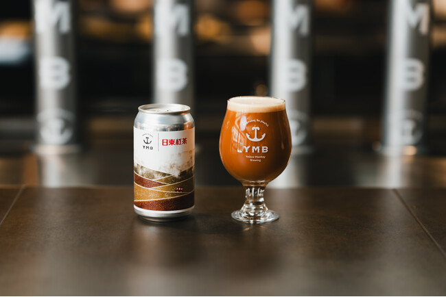 日東紅茶100周年プロジェクトコラボレーション第一弾はクラフトビール!Yellow Monkey Brewingと開発した「CHA-GASUMI -茶霞-」、2026年9月19日(土)より発売開始!