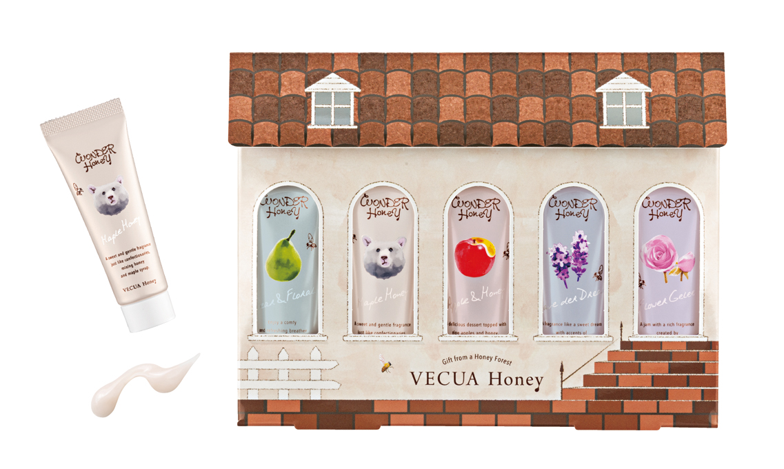 今年も蜂蜜の森からうれしいギフトが届きました。VECUA Honeyから、「ありがとう」の気持ちをカタチにしたミニハンドクリームのセットと、限定パッケージのクリームバームが限定で登場いたします。
