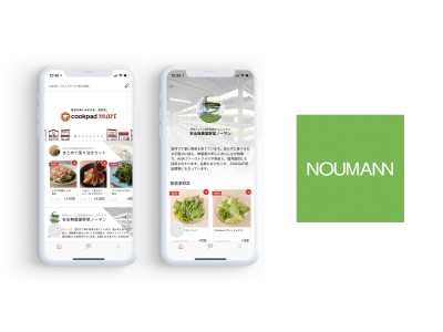 NOUMANN、福井県美浜町特産「美い玉」レタスを始めとする植物工場産野菜を「クックパッドマート」で販売開始！