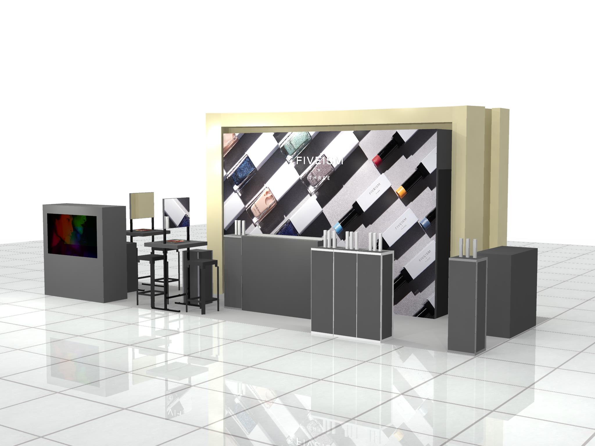 「FIVEISM × THREE」が阪急うめだ本店でポップアップイベントを期間限定開催