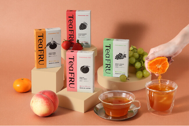 【農園で果実をほおばる香りと充足感】INIC coffeeのパウダーフーズフォレストから初の「紅茶」の新ブランド！濃厚さを楽しむフルーツティー「TeaFRU（ティーフル）」を2025年9月3日に新発売