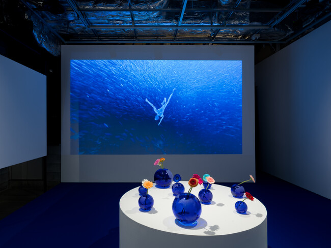 プレスリリース「アーティストユニット・キュンチョメの個展「あいまいな地球に花束を」が4月15日(水)よりGallery & Restaurant 舞台裏で開催。食べて、持ち帰る作品や特別なコース料理体験も」のイメージ画像