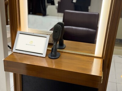 全国1,900店舗で展開するヘアサロンサイネージ「BEAUTINISTA TV」にて、アンファー「スカル...