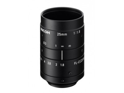焦点距離25mm の5 メガピクセル対応 FA レンズ「RICOH FL-CC2518-5MX」を新発売