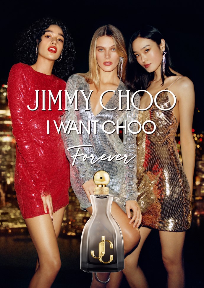 2022年11月16日(水)、ジミー チュウから、スタイリッシュで遊び心にあふれた新フレグランス「ジミー チュウ アイ・ウォント・チュウ フォーエバー オードパルファム」が誕生！