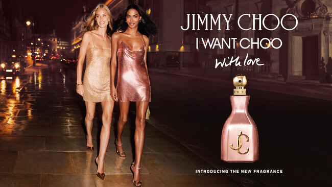 ジミー チュウ フレグランスのスターコレクションに、春の外出にぴったりの新作「アイ・ウォント・チュウ ウィズ ラブ」登場