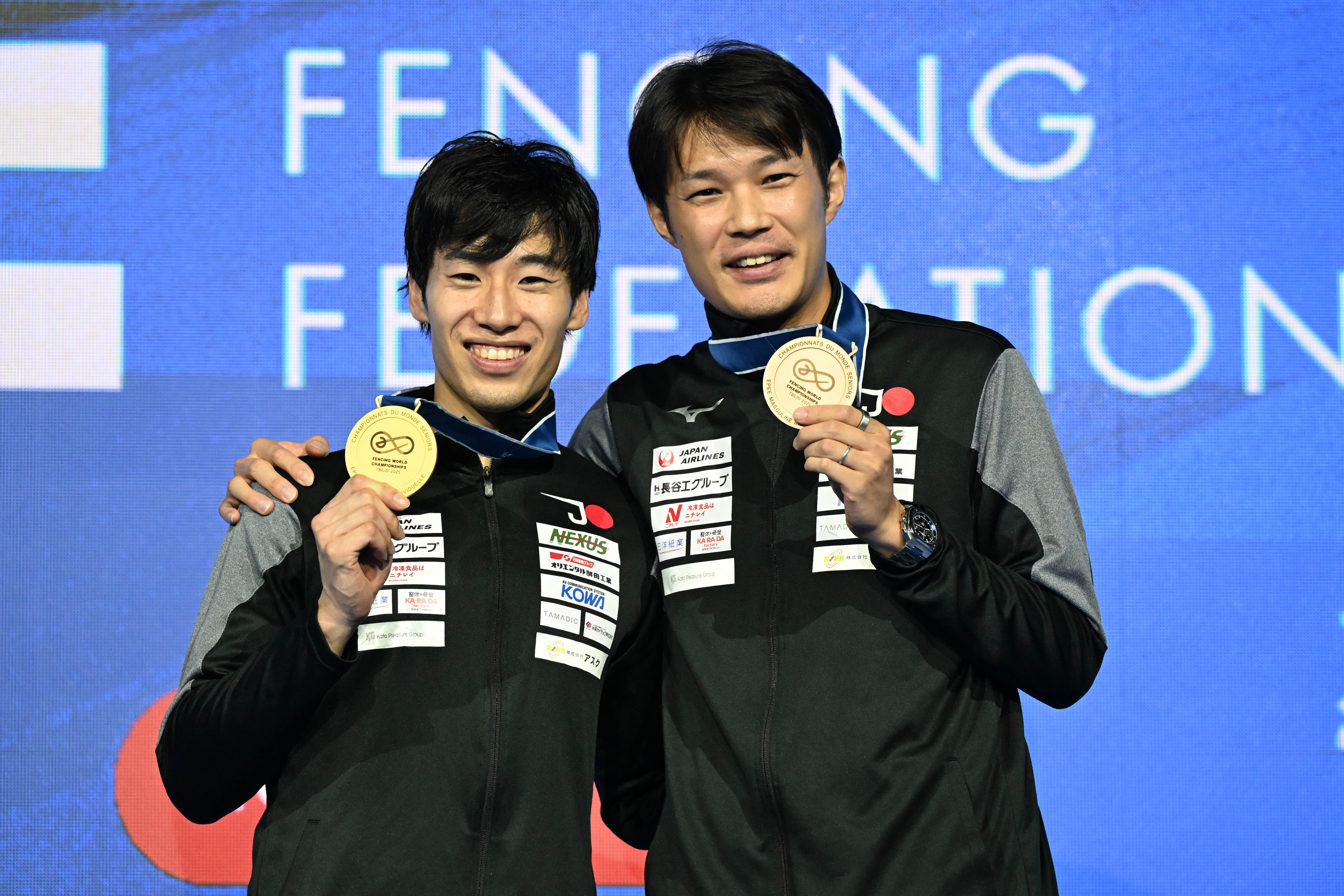 【フェンシング】世界選手権(ジョージア/トビリシ) にて、男子エペ加納虹輝が史上初となる金メダル獲得！山田優が銅メダル獲得！