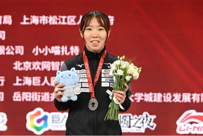 フェンシング　女子フルーレ・ワールドカップGP大会で上野優佳選手が銀メダル獲得！