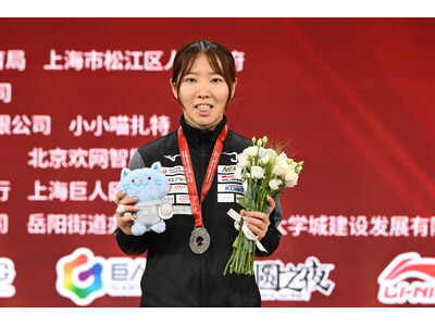 フェンシング　女子フルーレ・ワールドカップGP大会で上野優佳選手が銀メダル獲得！