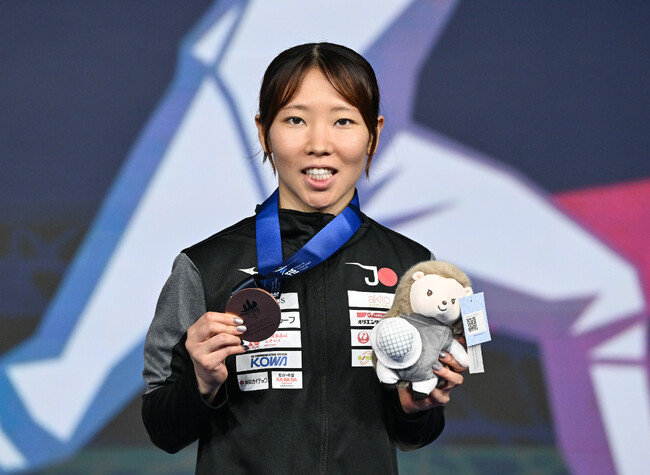 フェンシング　世界選手権大会で上野優佳選手が銅メダル獲得