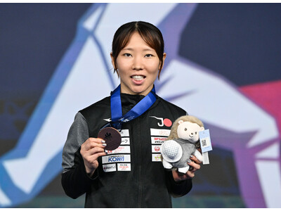 フェンシング　世界選手権大会で上野優佳選手が銅メダル獲得