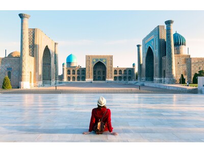 春旅行におすすめ！ Oooh（ウー）、“青の絶景”が広がる国 ウズベキスタンの新規モデルプランを公開。