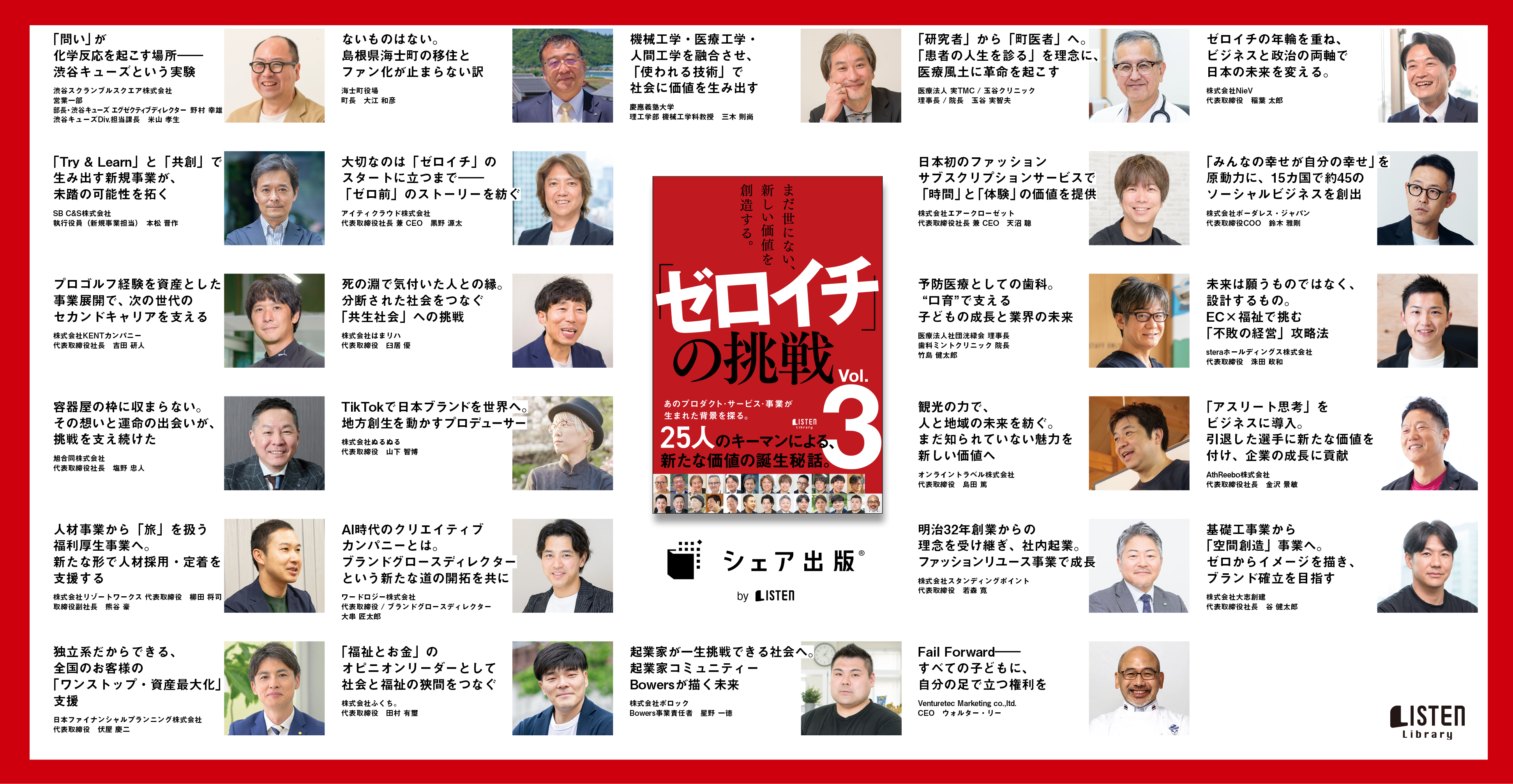 『「ゼロイチ」の挑戦Vol.3』出版記念ゼロイチフォーラムに代表・若森 寛が登壇
