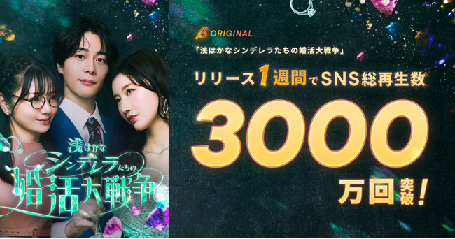 ���q�䂤���剉�ABUMP�I���W�i���V���[�g�h���}�w��͂��ȃV���f���������̍�����푈�x���z�M1�T�Ԃ�SNS���Đ���3,000�����˔j