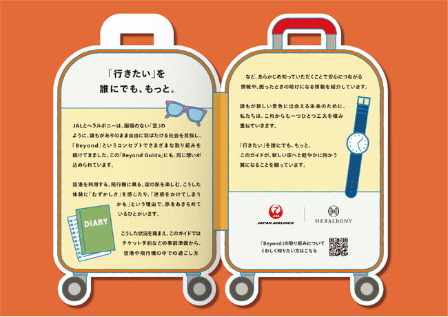 プレスリリース「ヘラルボニーとJAL、空の旅のハードルをなくすプロジェクトを始動」のイメージ画像