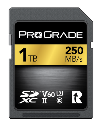 SDXC UHS-II V60 GOLDV[Y1TBǉ̔Jn