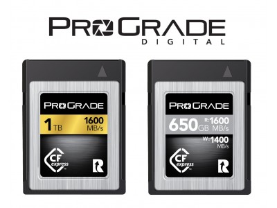 ProGrade Digital（プログレードデジタル）がCFexpress(TM)1.0カードとリーダーを戦略的パートナーに対してサンプル販売を開始