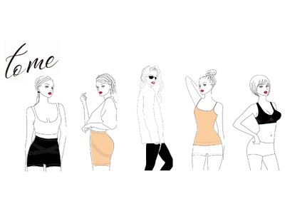 「なりたい私になる」インナー＆レッグの新ブランド to me デビュー！