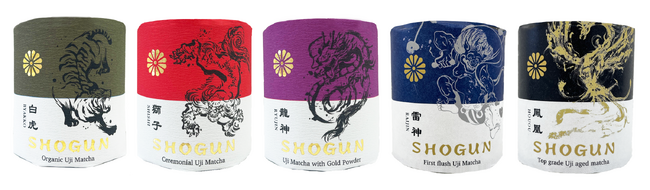 プレミアム抹茶「SHOGUN」全５種発売