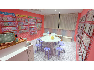 女の子だけのシール交換カフェ『しぇあぷく』横浜にNEW OPEN