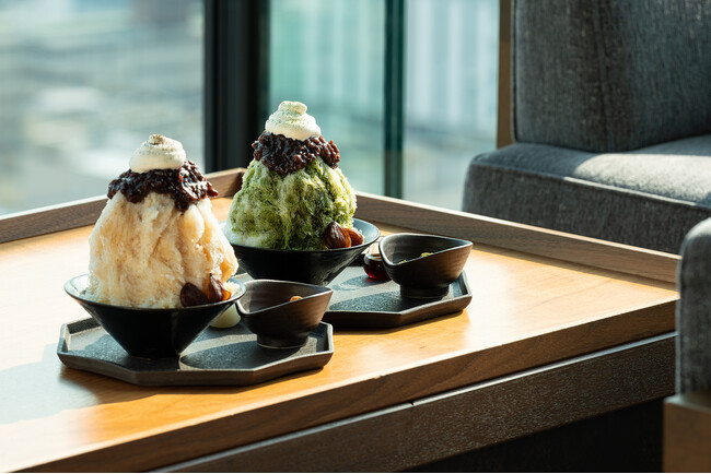 【ザ ロイヤルパークホテル アイコニック 名古屋】期間限定で味わい豊かな「かき氷」をご提供　名古屋の街を一望する天空の茶室で過ごす涼やかなひとときを